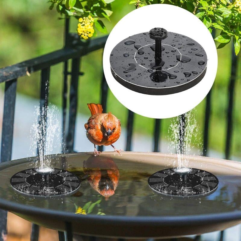 🔥LAST DAY SALE £9.99!!🔥Upgraded Solar Powered Water Fountain Pump With Accessories