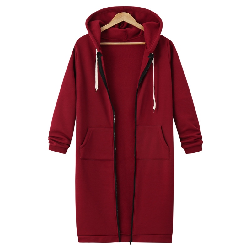🥳 Diese Woche Sonderpreis €15,99!!🔥Damen Freizeit-Fleece-Hoodies mit Reißverschluss