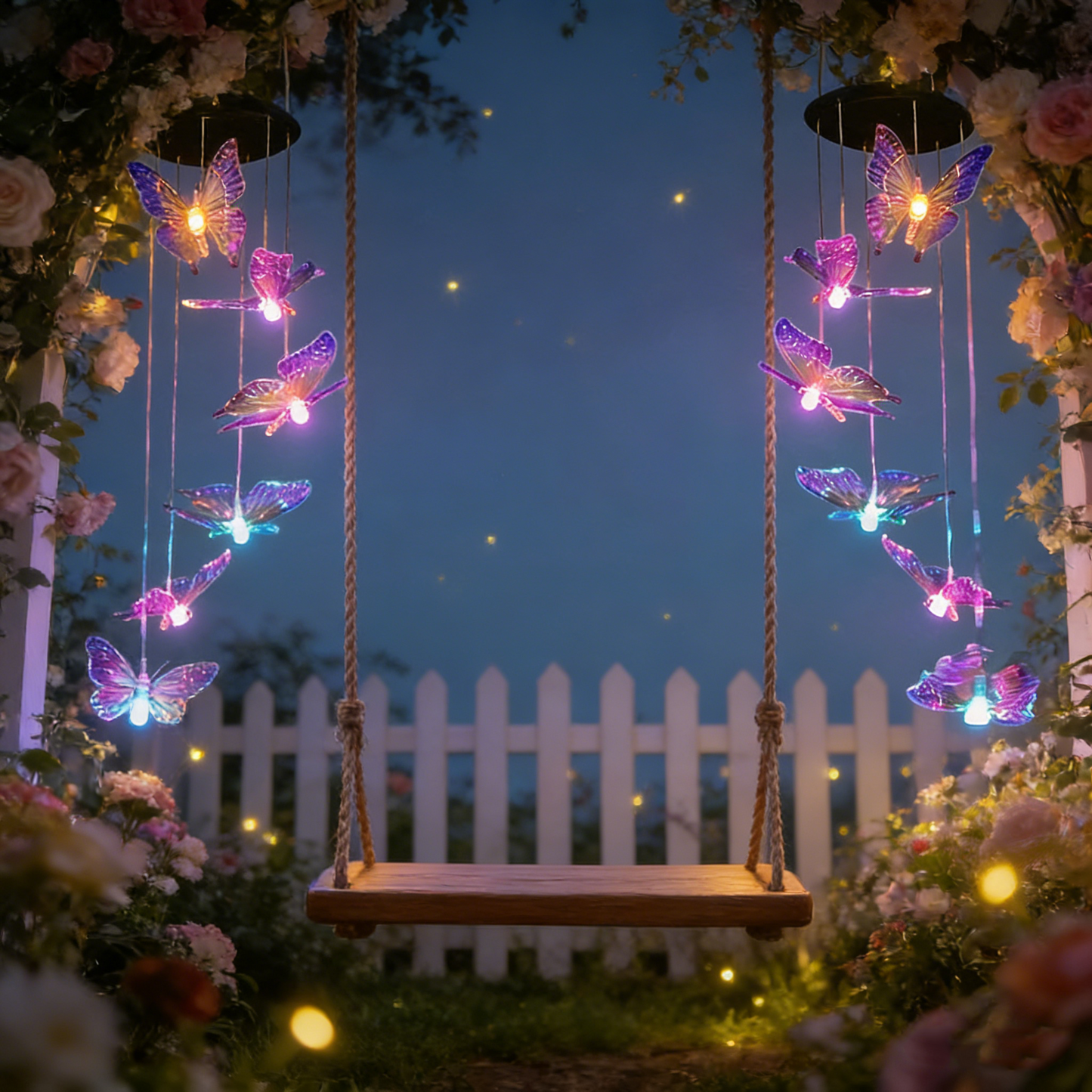 🔥Kostenloser Versand & 50 % Rabatt🔥🦋 Verschönern Sie Ihren Garten – ✨Kreative Solar-Windspiele mit Vogeldesign