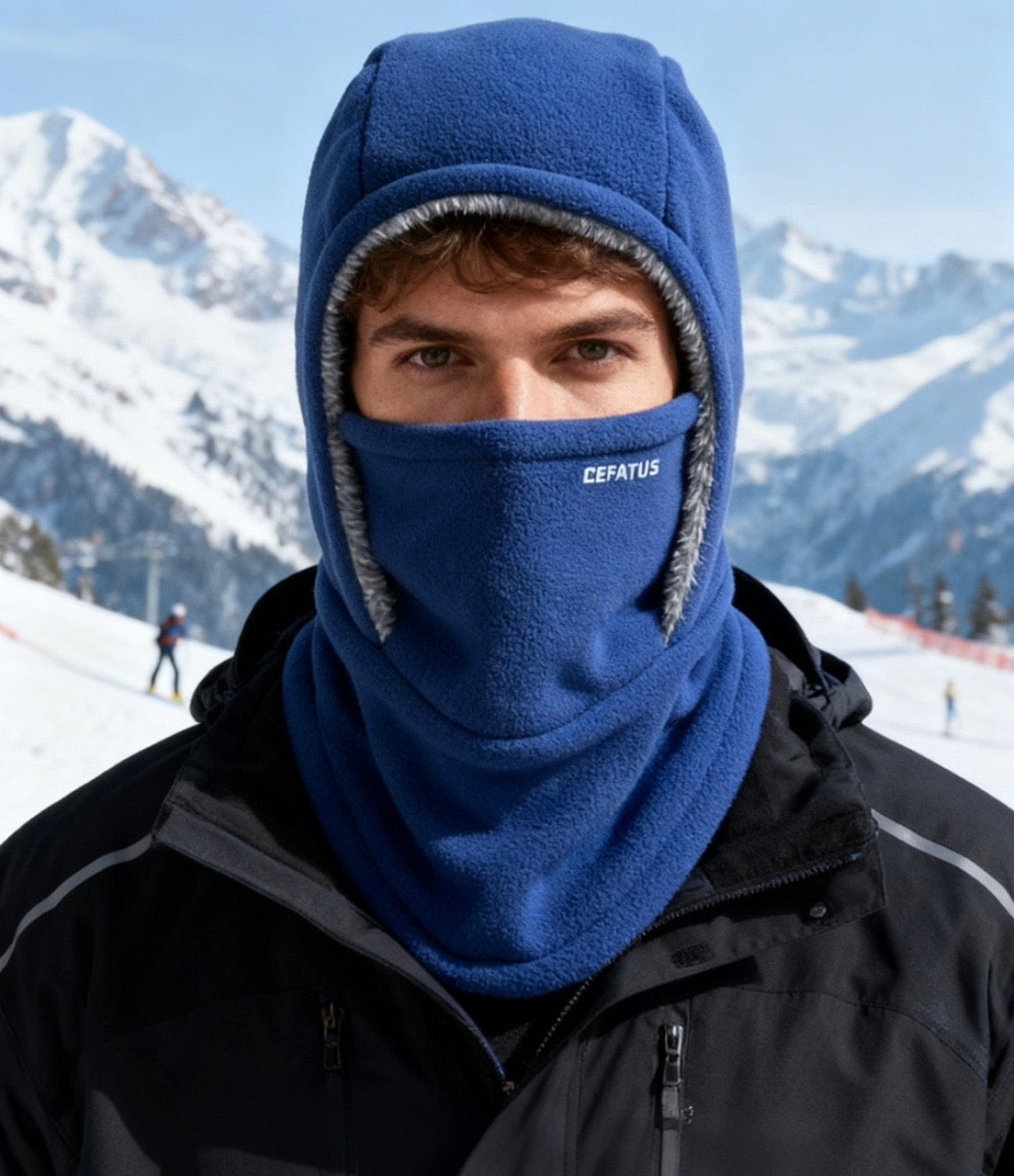 🔥Letzter Tag Sale 50% Rabatt🔥Unisex Winter-Warme Nackenmaske mit Ohrenschutz und Einteiligem Hut