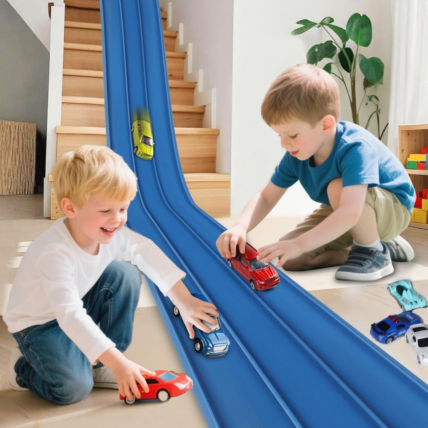 🎁Weihnachtsverkauf 49% Rabatt🎅 DIY Flexibles Rennstrecken-Spielzeug