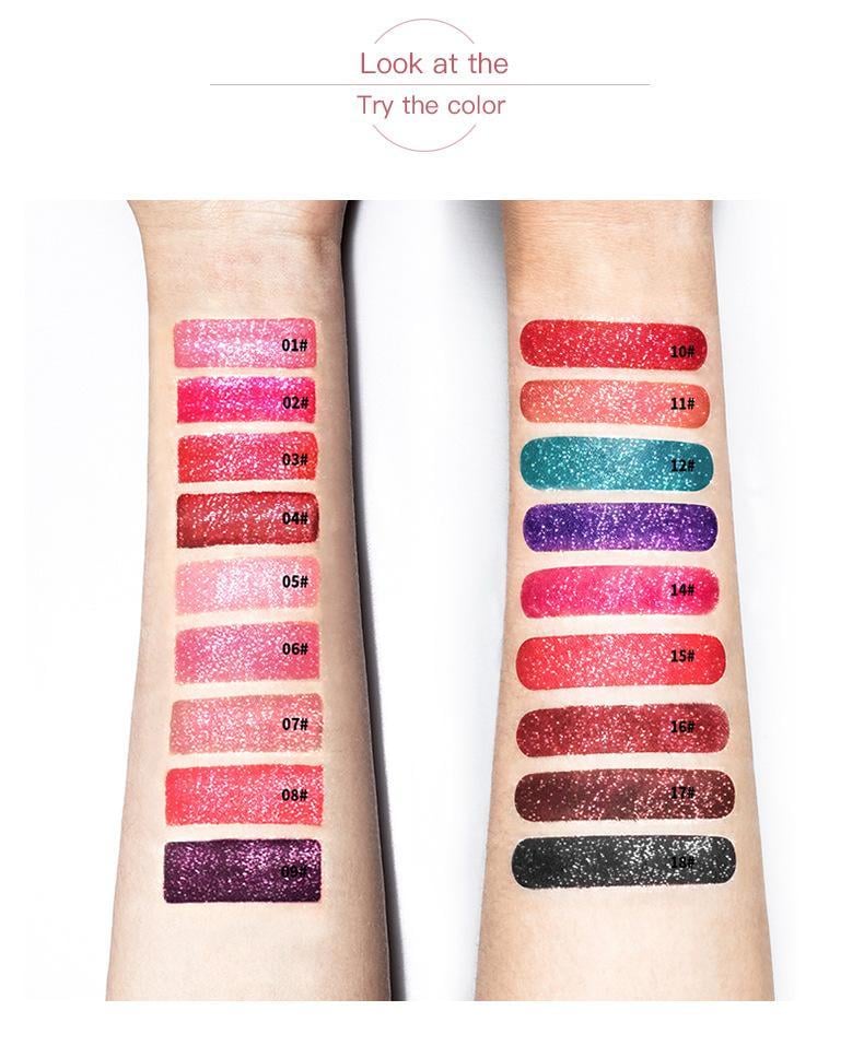 🔥Weihnachtsverkauf 49% Rabatt - Diamond Glänzender Wasserfester Lipgloss🎁Kaufen 3 Bezahlen 2