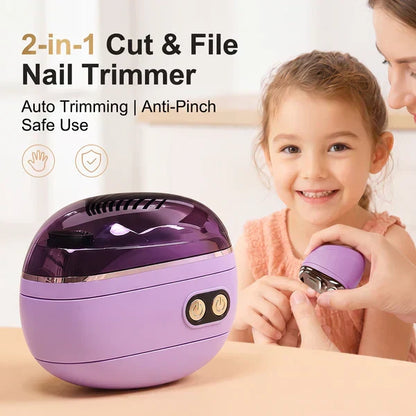 🔥NUR HEUTE: 50 % 🌟 2-in-1-Smart-Elektronagelschere & -Polierer ✂️💅 Die elektrische Nagelpflege für die ganze Familie!