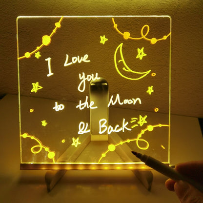🎅Weihnachtsangebot 49% Rabatt🎨LED-Notiztafel🎁Kaufen 1, erhalten 7 Farbstifte gratis dazu