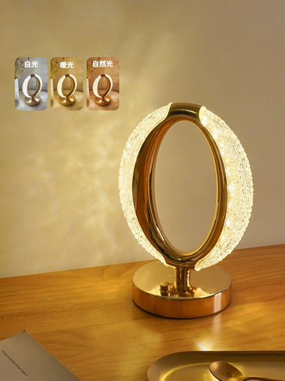 🎅Weihnachtsverkauf 50 % Rabatt!🎄Über 50.000 verkauft!🎁✨Wiederaufladbare Luxuriöse Kristall-LED-Nachtlampe