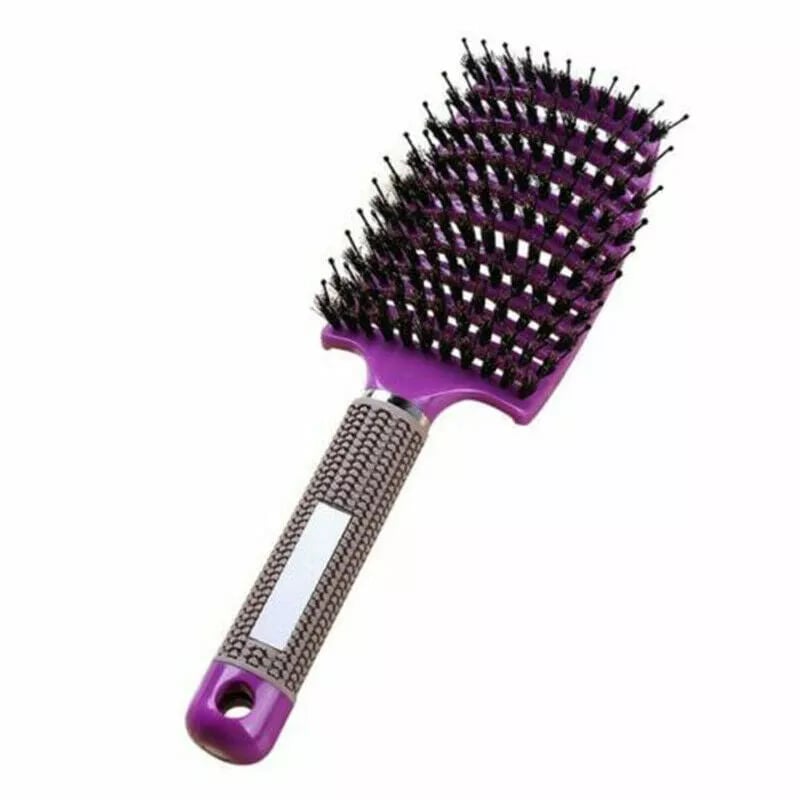 🎅Weihnachtsangebot 60% Rabatt - Detangler Borsten-Nylon-Haarbürste🎁Kaufen 3 Bezahlen 2