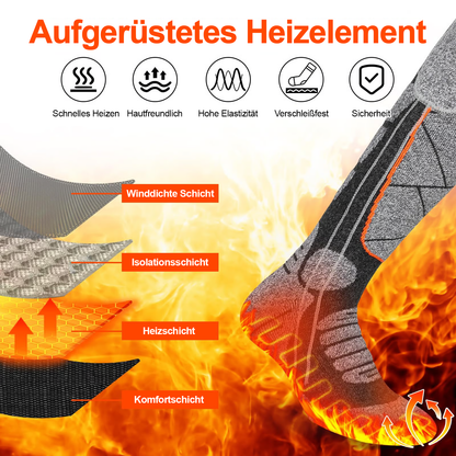 🎁 Black Friday Verkauf 49% Rabatt🎅Waschbare, wiederaufladbare beheizte Socken für Männer & Frauen