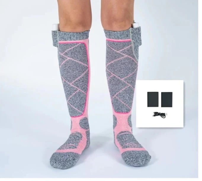 🎁 Black Friday Verkauf 49% Rabatt🎅Waschbare, wiederaufladbare beheizte Socken für Männer & Frauen