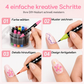 📢📢 50% Rabatt!! ⏰️ 24-Farben Doppelspitzen-Nailart-Stifte-Set