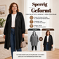 ⏳ Nur für kurze Zeit 60% Rabatt! 🧥Größere Größen | Damen-Midilange Jacke mit Kapuze für den Alltag