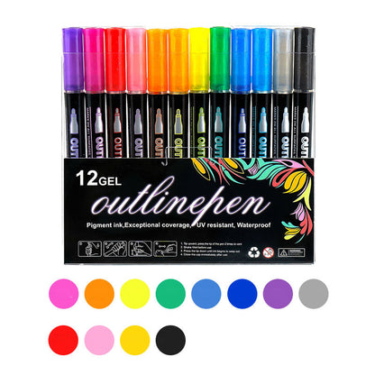 🎅Weihnachtsverkauf 49% Rabatt🎉Farbige Lightstick Graffiti Textmarker-Stifte✨