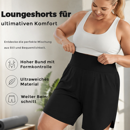 ⏰ Letzter Tag 50% Rabatt!🩳Damen-Loungeshorts mit weiter Beinpartie, knielang