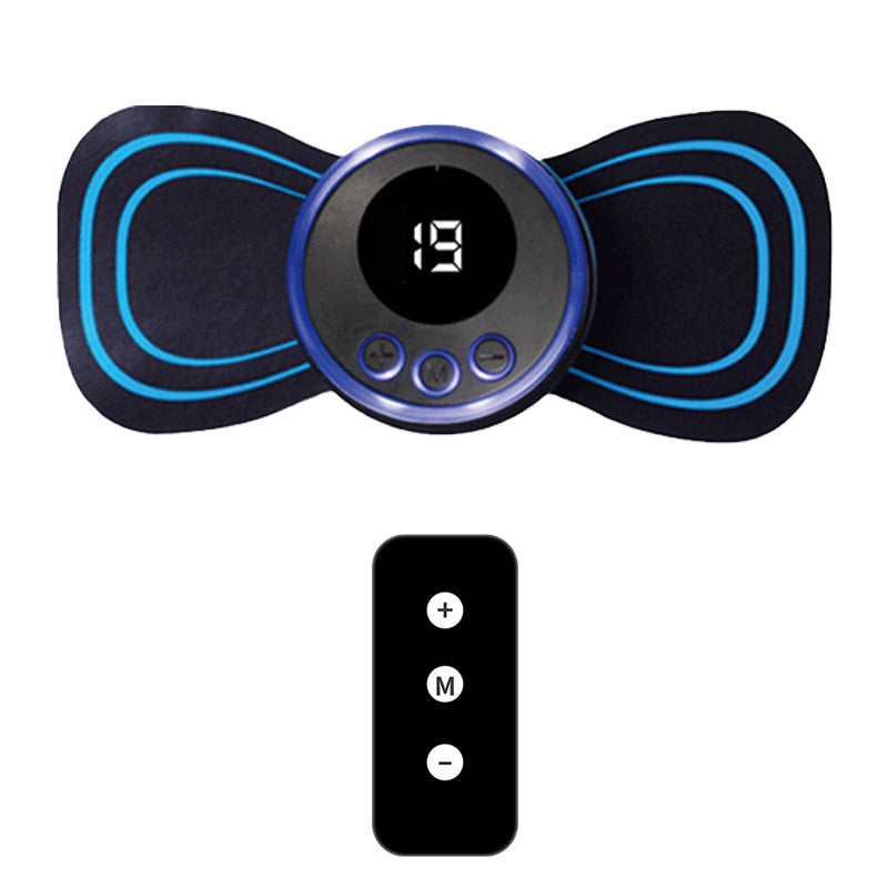🔥Weihnachtsangebot - Kaufen 1 bekommen 1 gratis🎁Tragbarer Massager mit 8 Modi und LCD-Bildschirm