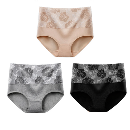 ✨Kaufen 1 bekommen 3🔥Nahtlose Höschen mit hoher Taille und antibakterieller Bauchkontrolle