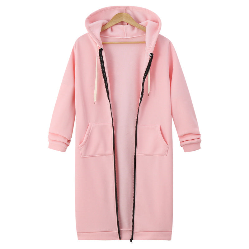 🥳 Diese Woche Sonderpreis €15,99!!🔥Damen Freizeit-Fleece-Hoodies mit Reißverschluss