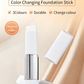 🎁 Letzter Tag – Kaufe 1 bekomme 1 gratis🎁Cover Cream Stick V mit abnehmbarem Pinsel – koreanischer, farbwechselnder Foundation-Stick mit Kollagenkapseln(13 g)