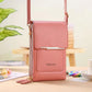 🏆 Letzter Tag der Aktion: NUR €14,99!!👜📱Schlichte und elegante Damen-Umhängetasche mit Touchscreen-Funktion fürs Handy