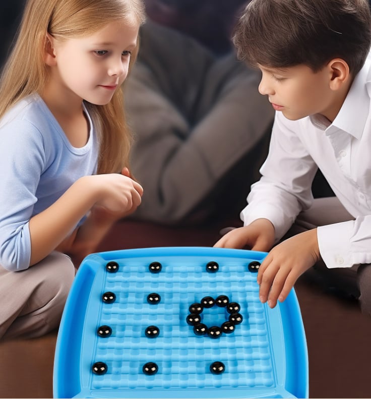🎄Weihnachtsverkauf🔥Magnetisches Schachspiel - Brettspielversion