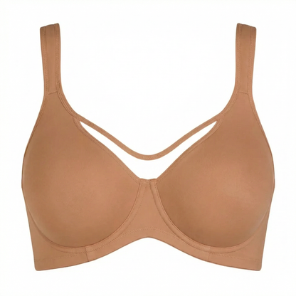🎁 LETZTER TAG DER AKTION – 49% RABATT 💐 Eleganter Damen-BH mit Netzbesatz, voller Deckung, auch für größere Größen