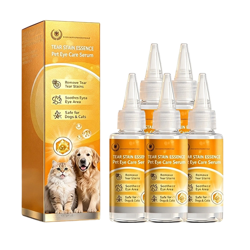 🐕2 KAUFEN, 1 GRATIS DAZU + 50 % RABATT! 🐱Sanfte Tropfen zur Entfernung von Augenflecken bei Haustieren