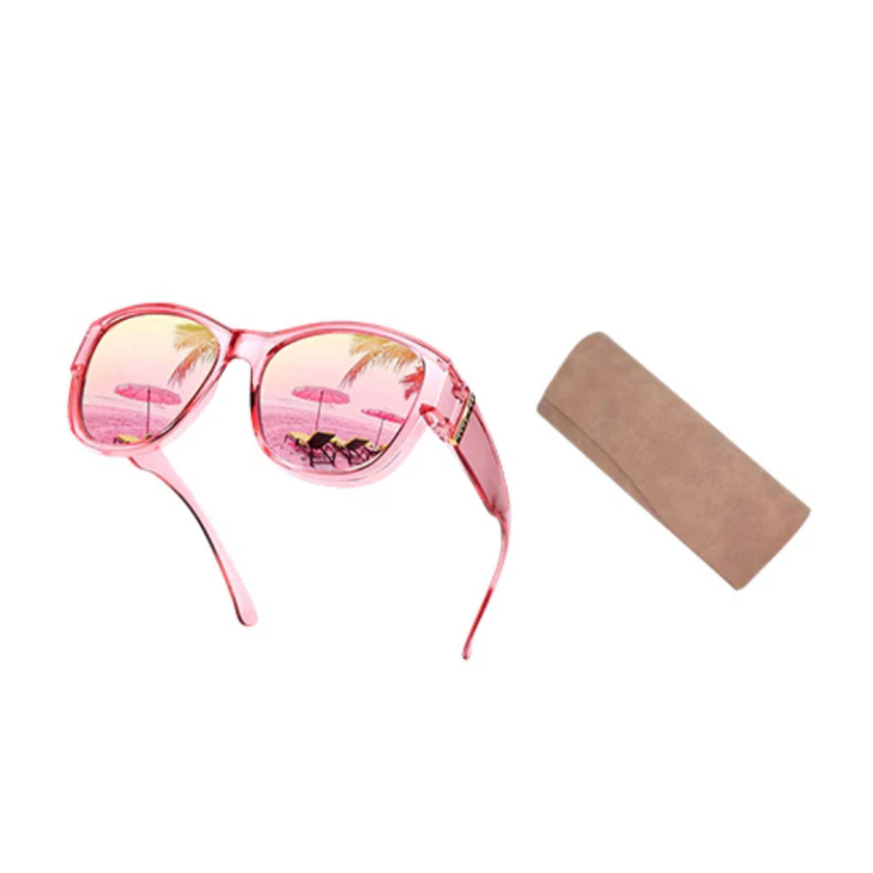 🕶️👓 55% KORTING! Brildragers opgelet: deze oversized zonnebril schuift over je eigen bril en je ziet eruit als een filmster – geen dure clip-on, geen geknipper met lenzen!