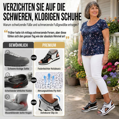 ⏰ 50 % RABATT – Nur für kurze Zeit 👡 Damen Plateau-Sandalen mit Offener Zehenpartie ☀️ Bequem, Luftig & Ideal für Alltag, Urlaub und Strand