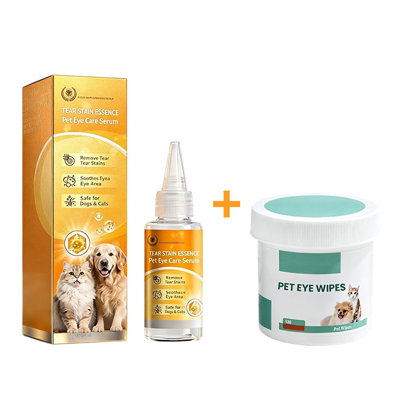 🐕2 KAUFEN, 1 GRATIS DAZU + 50 % RABATT! 🐱Sanfte Tropfen zur Entfernung von Augenflecken bei Haustieren