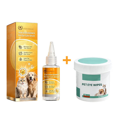 🐕2 KAUFEN, 1 GRATIS DAZU + 50 % RABATT! 🐱Sanfte Tropfen zur Entfernung von Augenflecken bei Haustieren