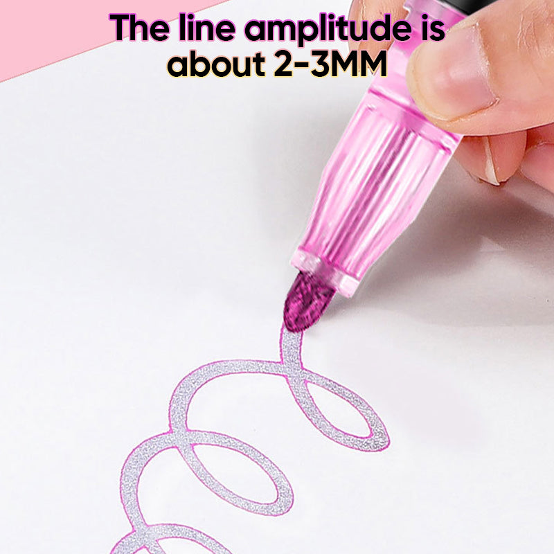 🎅Weihnachtsverkauf 49% Rabatt🎉Farbige Lightstick Graffiti Textmarker-Stifte✨