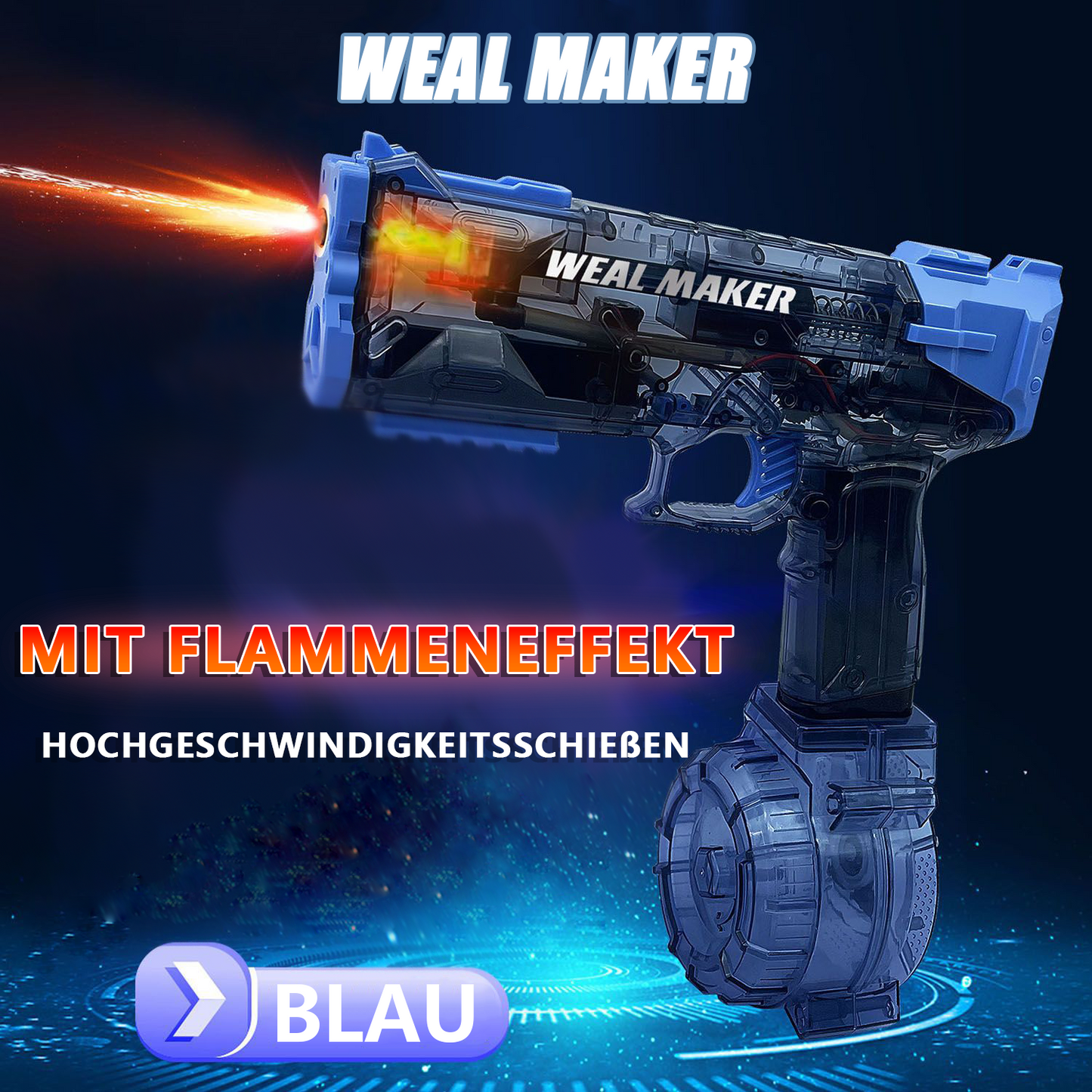 🔥Sommer Hot Sale💥Schnellmodus-Eisexplosions-Wasserpistole