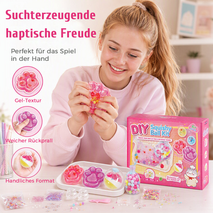 🐱50% Rabatt jetzt!🧊DIY-Brat-Eis-Squishy-Spielzeug-Set – Katzentatzen-Design, weich und kreativ – perfekt für sensorisches Spielen und Stressabbau bei Kindern✨