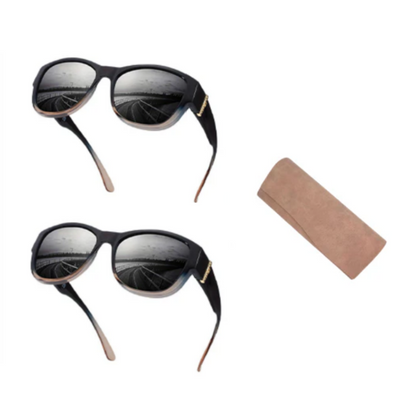 🕶️👓 55% KORTING! Brildragers opgelet: deze oversized zonnebril schuift over je eigen bril en je ziet eruit als een filmster – geen dure clip-on, geen geknipper met lenzen!