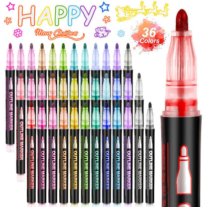 🎅Weihnachtsverkauf 49% Rabatt🎉Farbige Lightstick Graffiti Textmarker-Stifte✨