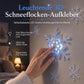 🥳2026 Hot Sale 💞50K+ verkauft!💥50% Rabatt!❄️Leuchtende Schneeflocken-Nachtlicht-Wandsticker