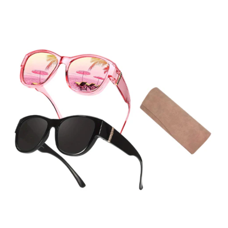 🕶️👓 55% KORTING! Brildragers opgelet: deze oversized zonnebril schuift over je eigen bril en je ziet eruit als een filmster – geen dure clip-on, geen geknipper met lenzen!
