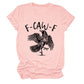 ✨Überraschungspreis: Nur €13,99✨Humorvolles T-Shirt mit Krähen-Grafik – Sagen Sie es mit einem "Caw"!