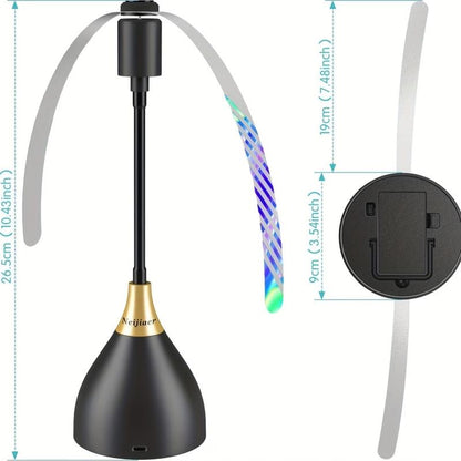 🌀 50% RABATT! Intelligenter Fliegenvertreiber-Ventilator – USB/Batterie, leise, tragbar – überall fliegenfrei. 🏡✅