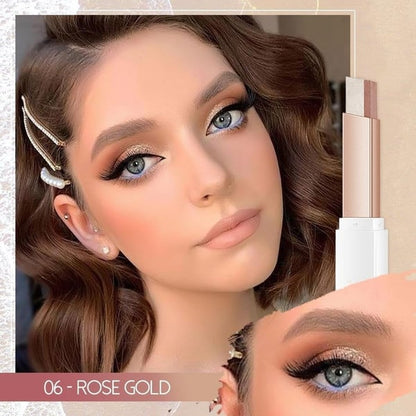 💞 KAUF 1, ERHALTE 1 GRATIS + 50% RABATT! 💞Double Colour Glitter Gradient Eyeshadow Stick