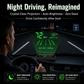 🚗50 % Rabatt!🛰️ Head-Up-Display (HUD) mit digitalem Tachometer und Navigationssystem – behalten Sie die Straße im Blick und vermeiden Sie Bußgelder