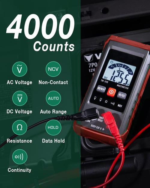 🔥Heiss - Automatisches Digitalmultimeter🎁Kauf 2 spar 10%&Kostenloser Versand