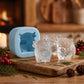 🐮 Mini-Highland-Cow-Eiswürfelform – niedliche 3D-Eiswürfel für Getränke, Partys & Geschenke