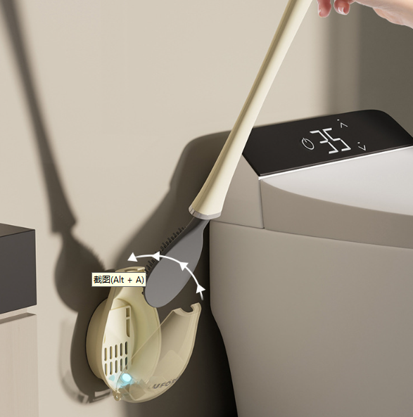 🔥Modern Home Flexible Toilettenbürste aus Silikon in Baseballform