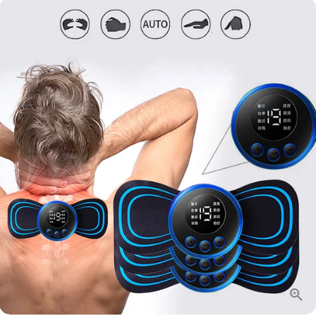 🔥Weihnachtsangebot - Kaufen 1 bekommen 1 gratis🎁Tragbarer Massager mit 8 Modi und LCD-Bildschirm