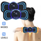 🔥Weihnachtsangebot - Kaufen 1 bekommen 1 gratis🎁Tragbarer Massager mit 8 Modi und LCD-Bildschirm