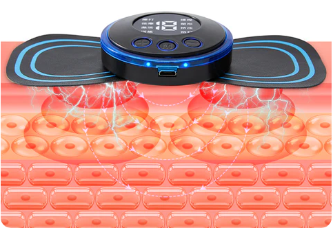 🔥Weihnachtsangebot - Kaufen 1 bekommen 1 gratis🎁Tragbarer Massager mit 8 Modi und LCD-Bildschirm