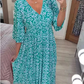 🔥Großer Verkauf - 49% RABATT🔥Mini-Boho-Kleid mit V-Ausschnitt