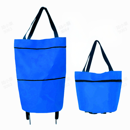 🌸LETZTER TAG ZUM SONDERPREIS!!🌸🛒 Faltbarer Einkaufswagen – Die rollende Einkaufstasche, die Ihren Rücken schont.