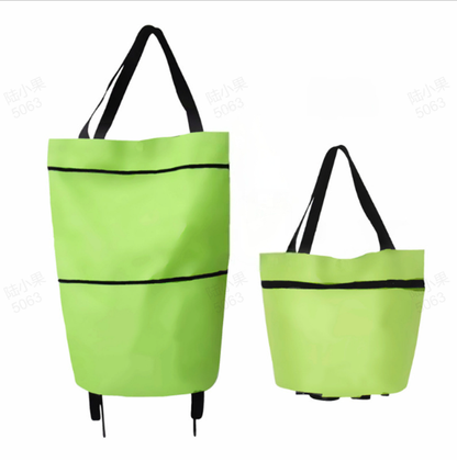🌸LETZTER TAG ZUM SONDERPREIS!!🌸🛒 Faltbarer Einkaufswagen – Die rollende Einkaufstasche, die Ihren Rücken schont.
