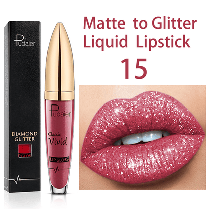 🔥Weihnachtsverkauf 49% Rabatt - Diamond Glänzender Wasserfester Lipgloss🎁Kaufen 3 Bezahlen 2