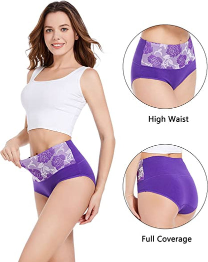 ✨Kaufen 1 bekommen 3🔥Nahtlose Höschen mit hoher Taille und antibakterieller Bauchkontrolle